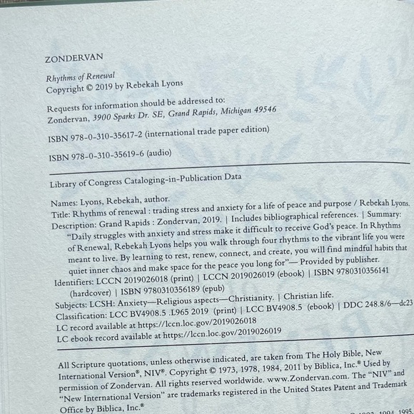 🔥SALE🔥 Planner Journal for Rhythms of Renewal / Life - Picture 4 of 16